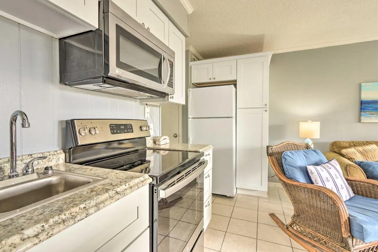 Hilton Head Ocean-view Steps To Beach! Daire