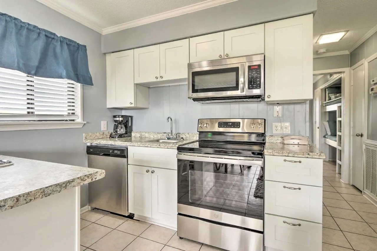 Daire Hilton Head Ocean-view Steps To Beach! *