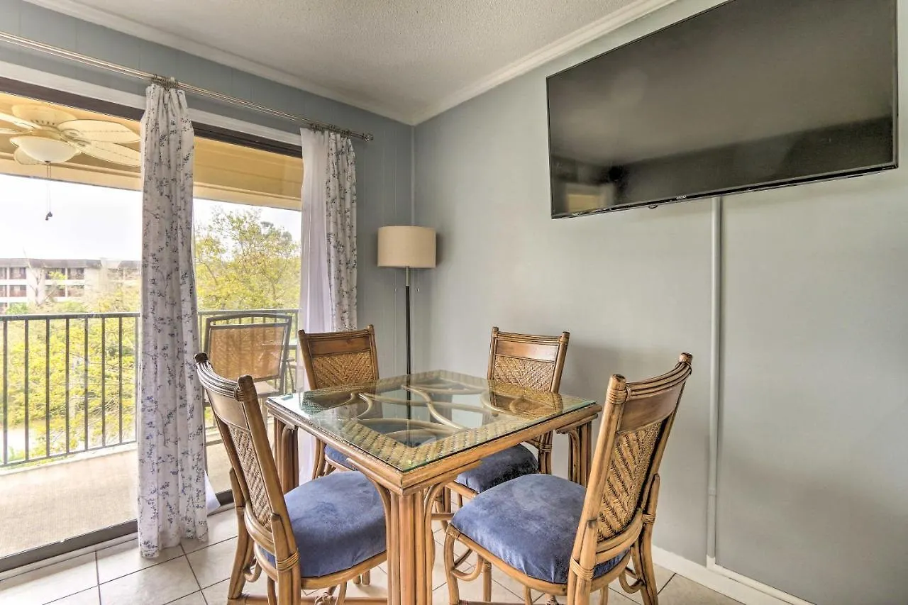 Hilton Head Ocean-view Steps To Beach! Daire