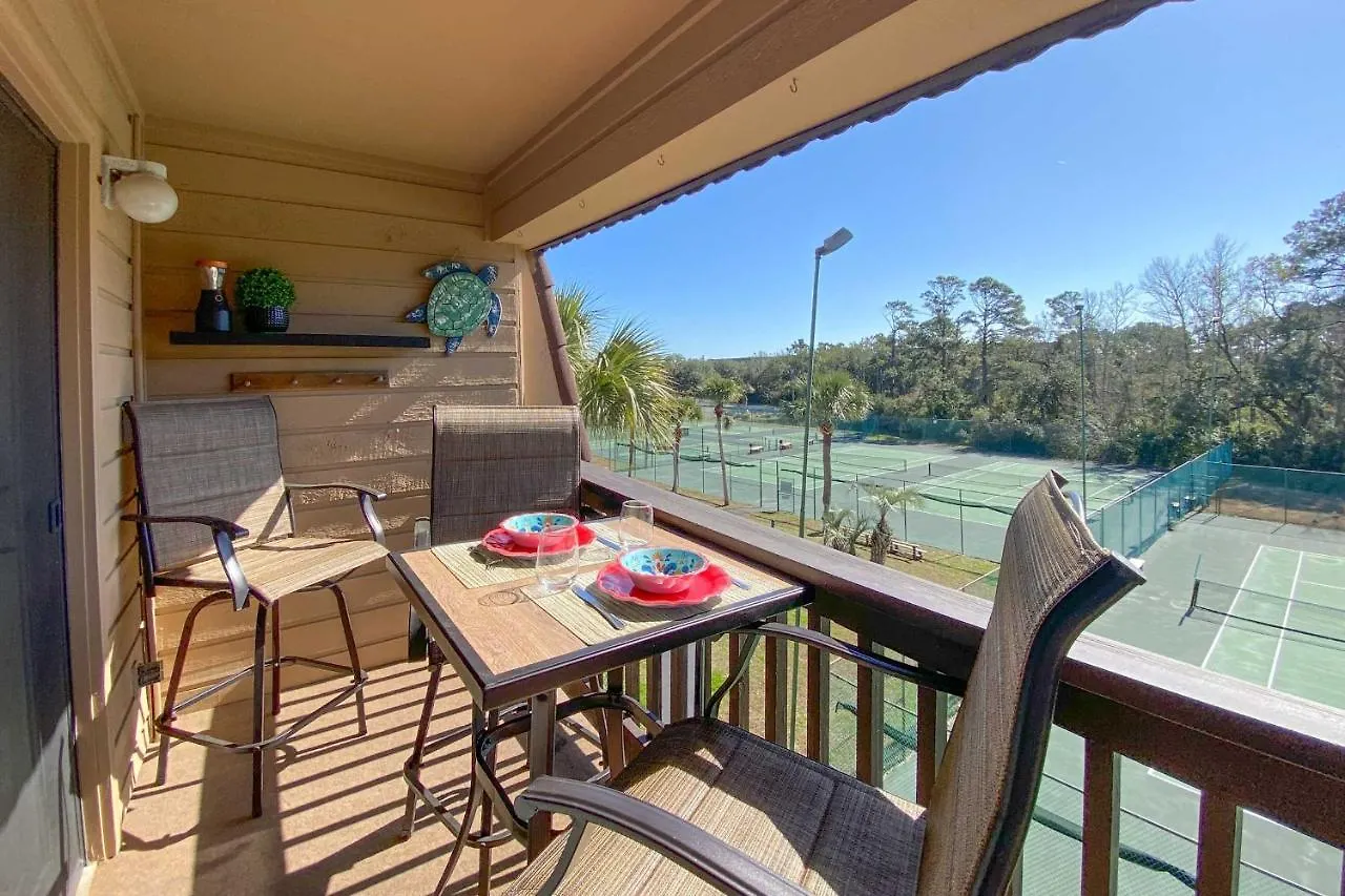 Hilton Head Getaway With Tennis View Walk To 公寓
