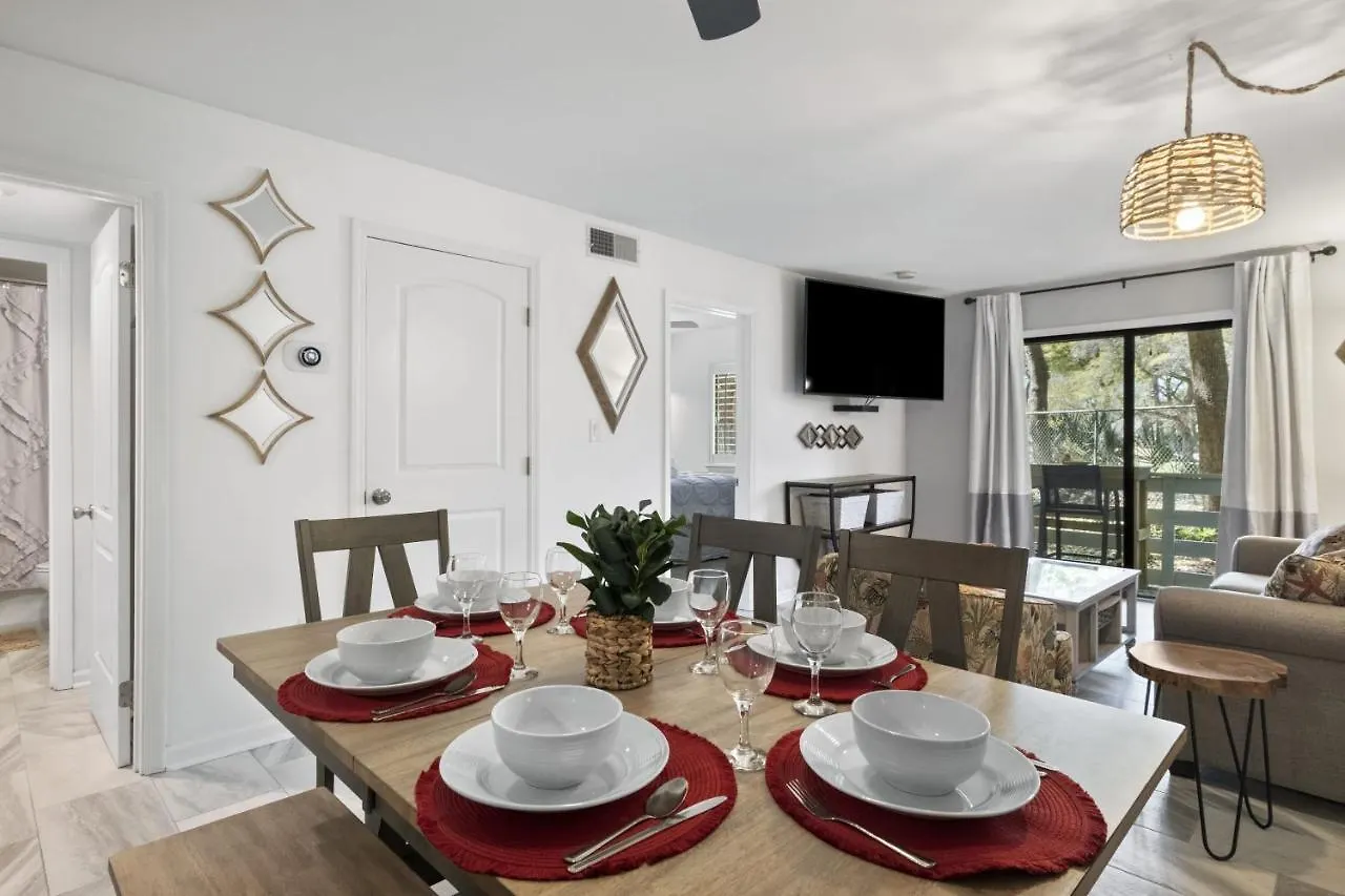 Fiddler'S Cove 1St Floor, No Steps, 2 Heated Pools, Pickleball, 8 Min Walk To Beach, Hot Tub * Hilton Head Island