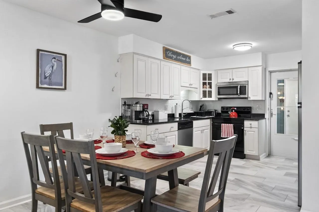 Apartment Fiddler'S Cove 1St Floor, No Steps, 2 Heated Pools, Pickleball, 8 Min Walk To Beach, Hot Tub *