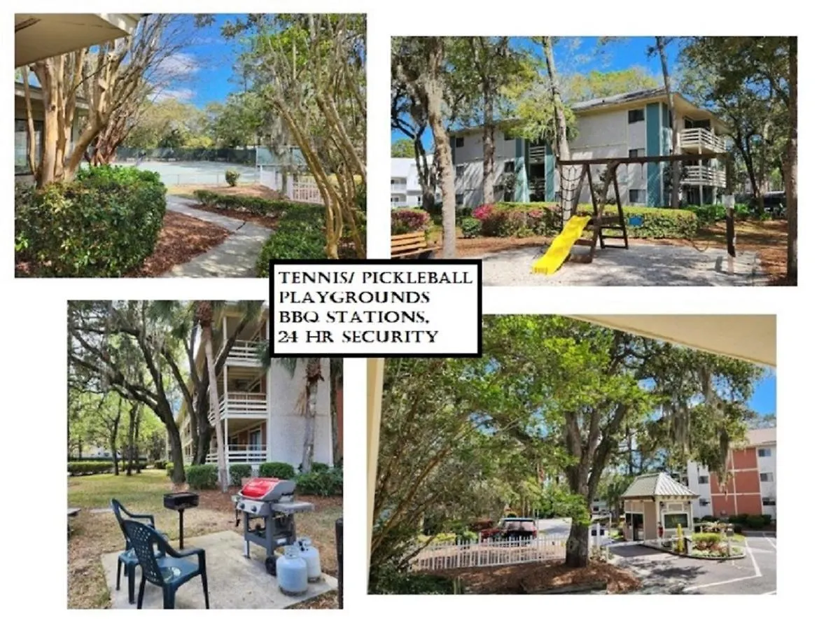 Apartment Fiddler'S Cove 1St Floor, No Steps, 2 Heated Pools, Pickleball, 8 Min Walk To Beach, Hot Tub *