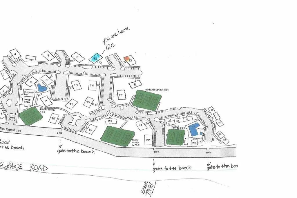 Cute 2 Bedroom, 2 Bath At Folly Field Apartmán Hilton Head Island