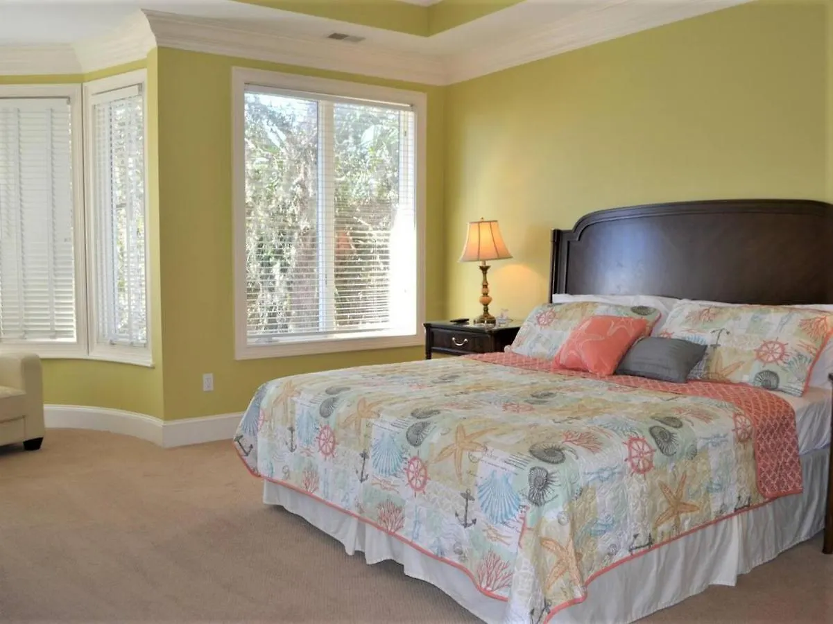Tatil Evi 55 Steps To The - Private Pool & - 2nd Row To The - 29 Sandpiper St Hilton Head Island