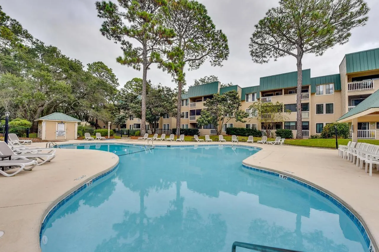 Hilton Head With Porch - Walk To And Pool! Apartmán Hilton Head Island