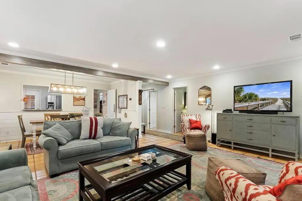 Updated Luxury Pd Villa: Golf View, Steps To Pool/beach/pickleball! Apartament Hilton Head Island
