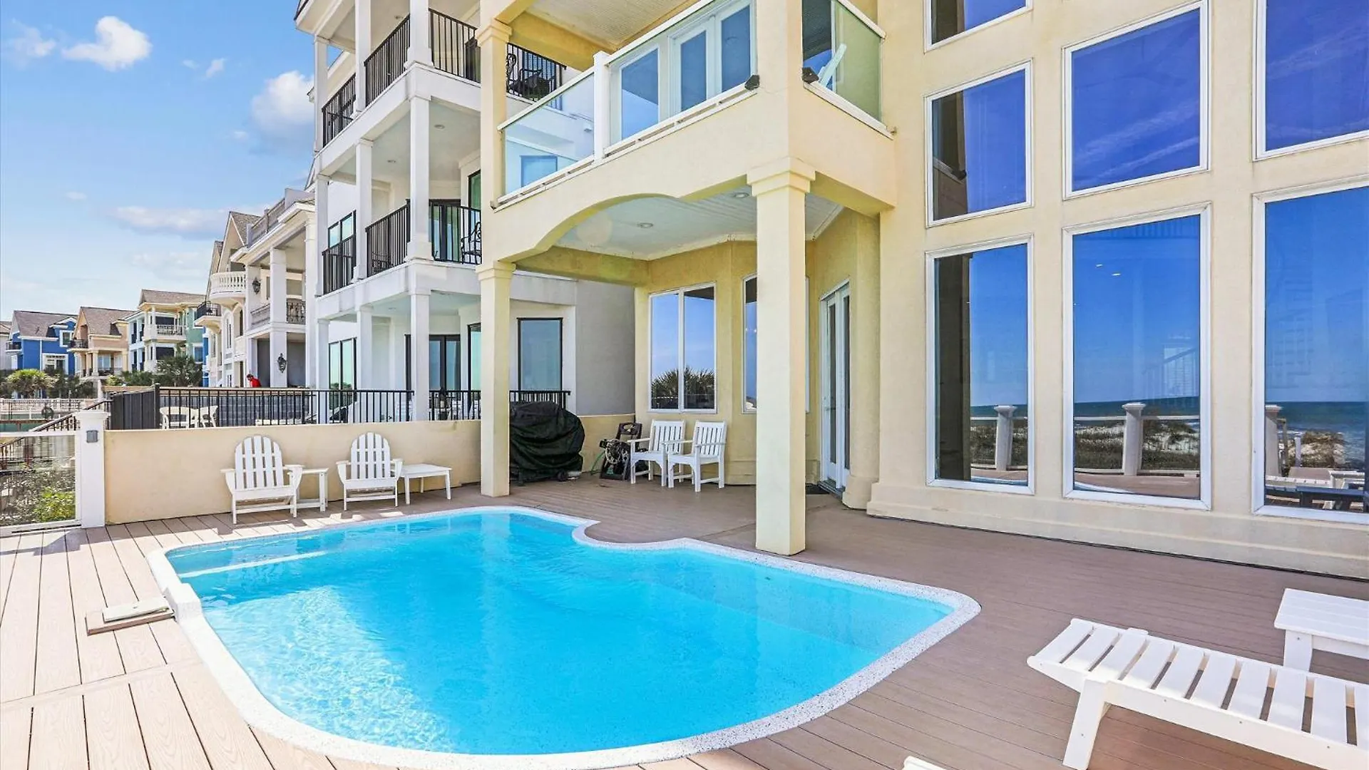 12 Collier Road- Oceanfront, Pool, Great For Large Groups, Free Activities Included Дом отдыха
