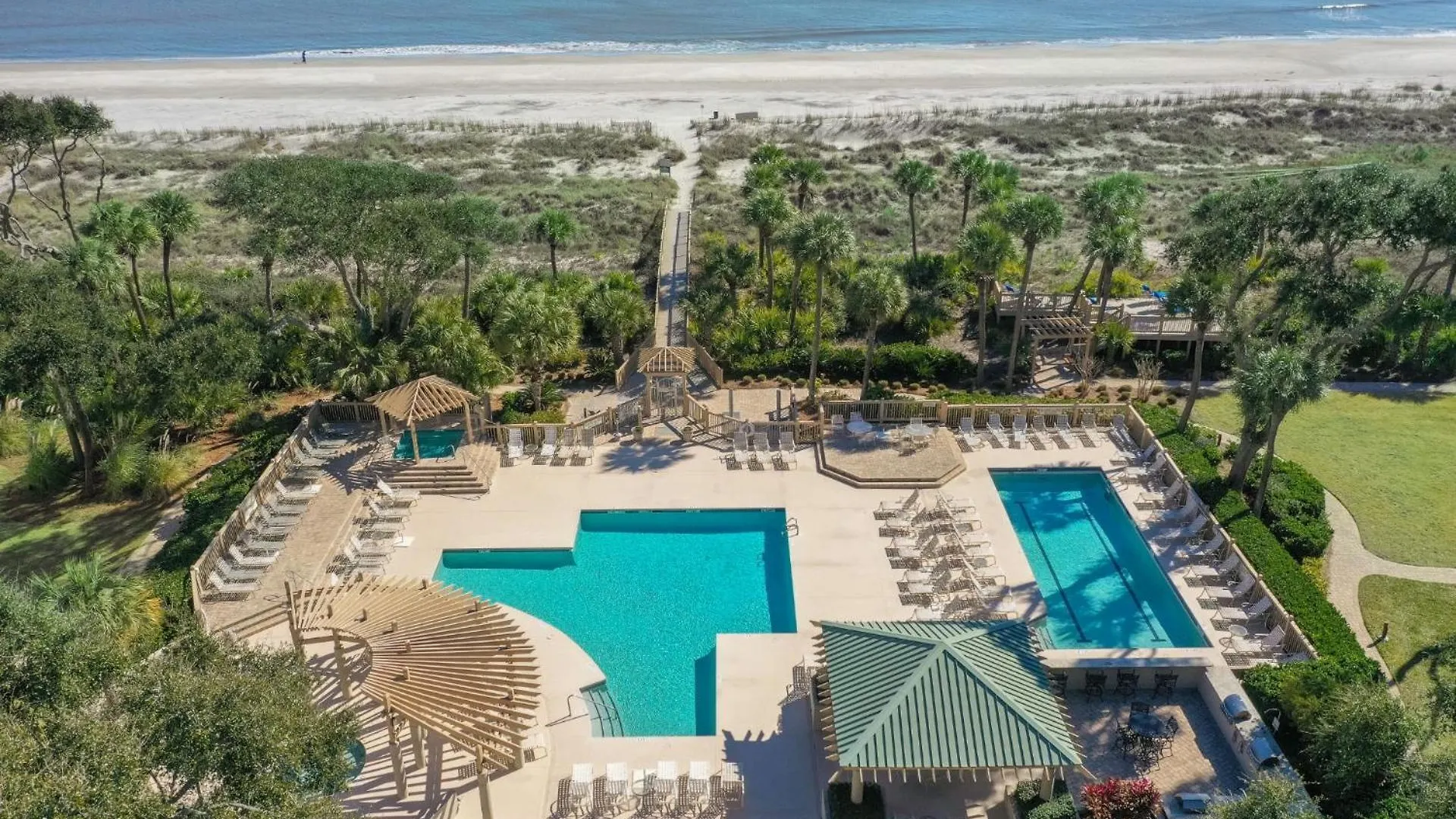 Complex Pool, Getaway, Oceanfront Hilton Head Island