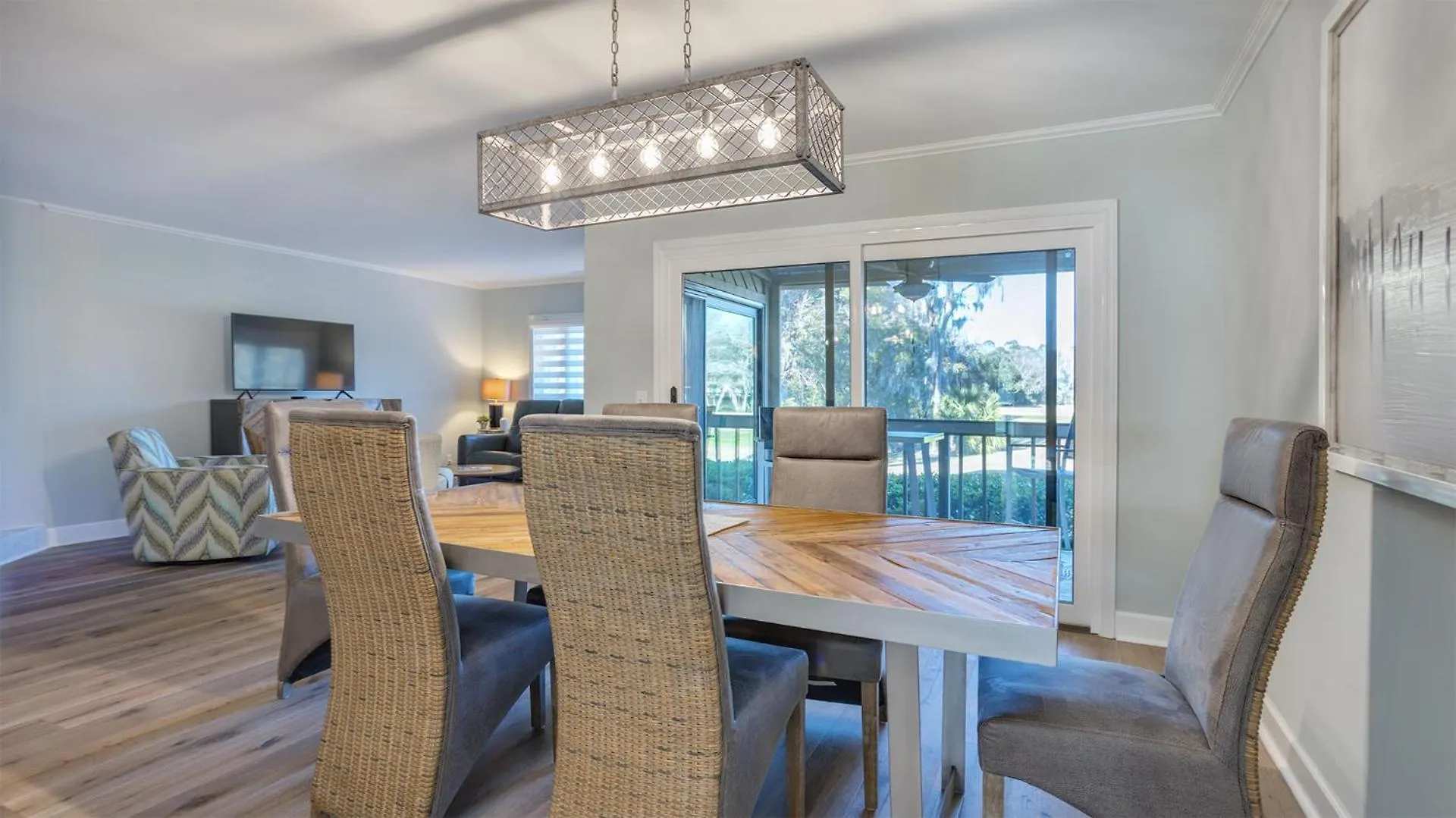 Villa Screened Porch, Chefs Kitchen, Golf Views Hilton Head Island