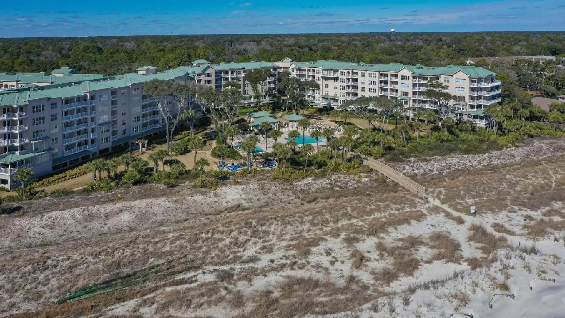 Villa Complex Pool, Getaway, Oceanfront Hilton Head Island