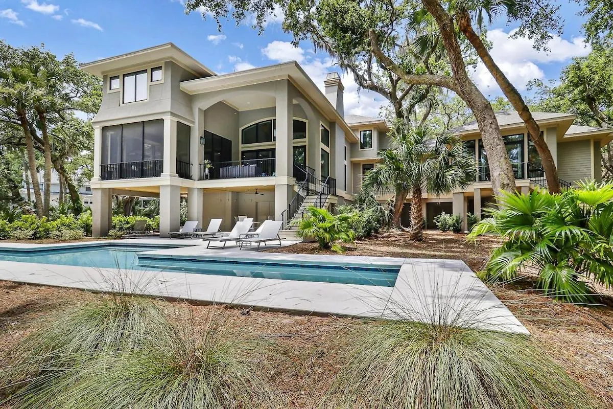 Palmetto Dunes Paradise - 5 Bed 5 Ba Private Pool Nyaraló *
