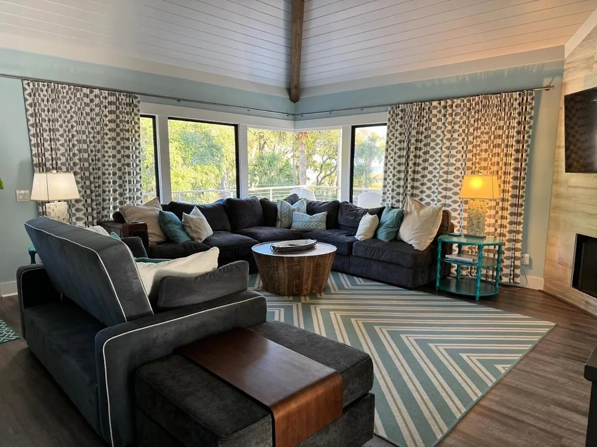 Σπίτι διακοπών 2nd Row 5 Bed 3 And One Half Bath Pet Friendly Ocean View House *