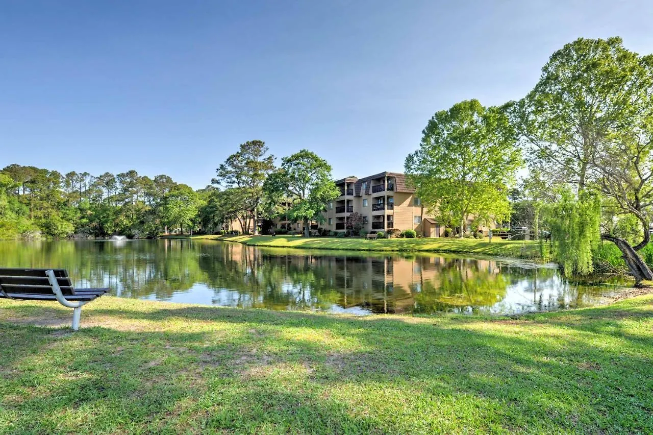 Coastal With Amenities - Steps To Beach! Apartamento Hilton Head Island