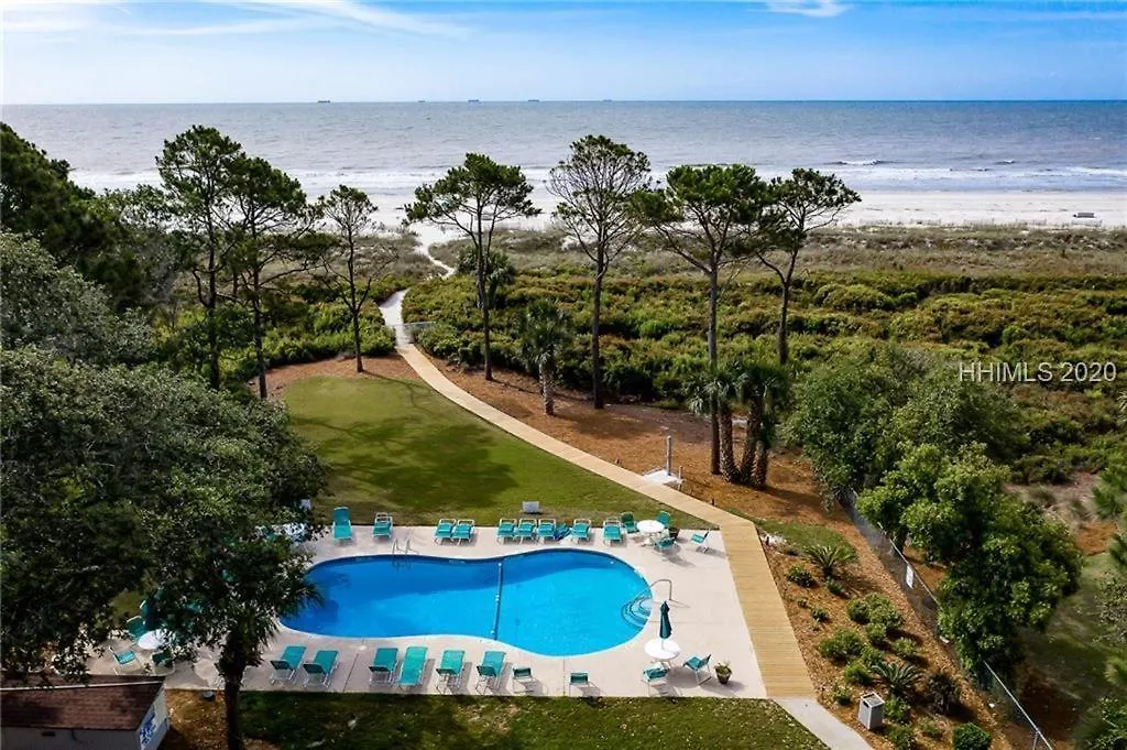 Oceanfront Retreat: Beachside Luxury At Coligny Villa Hilton Head Island