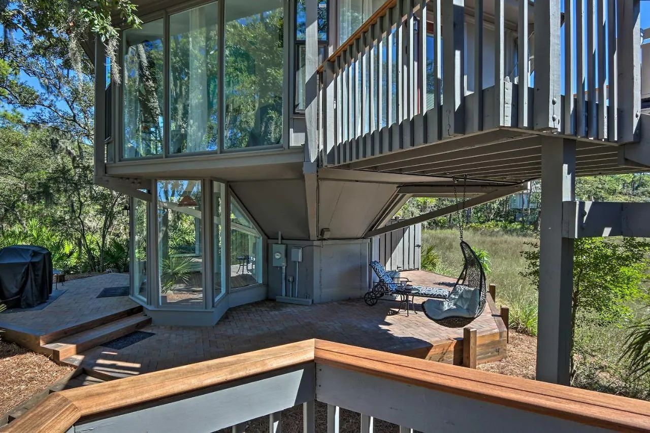 Airy Treehouse With Bikes Walk To Harbour Town! * Hilton Head Island
