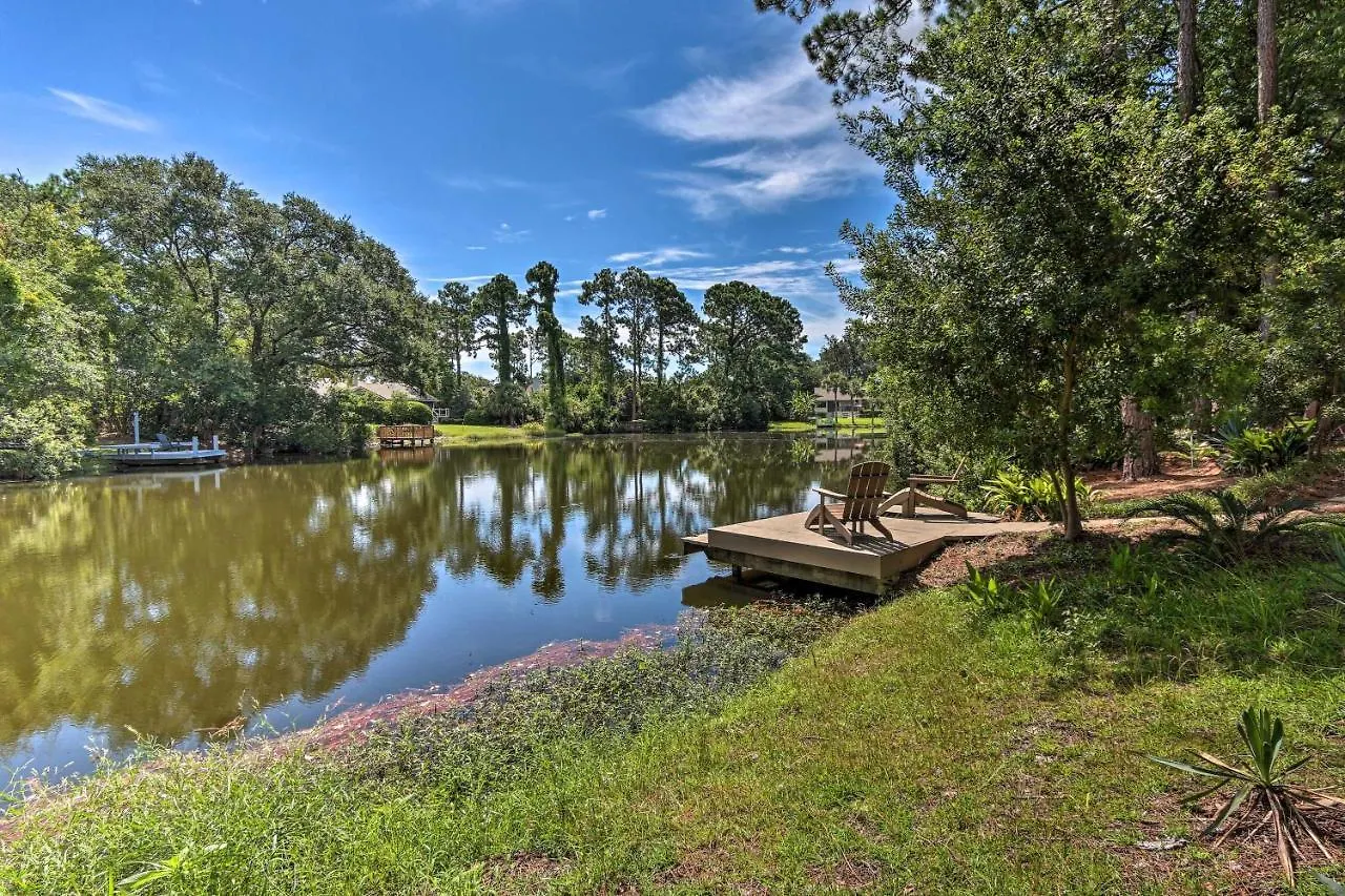 Modern Retreat With Patio And Bbq Less Than 1 Mi To Beach! * Хилтон-Хед-Айленд