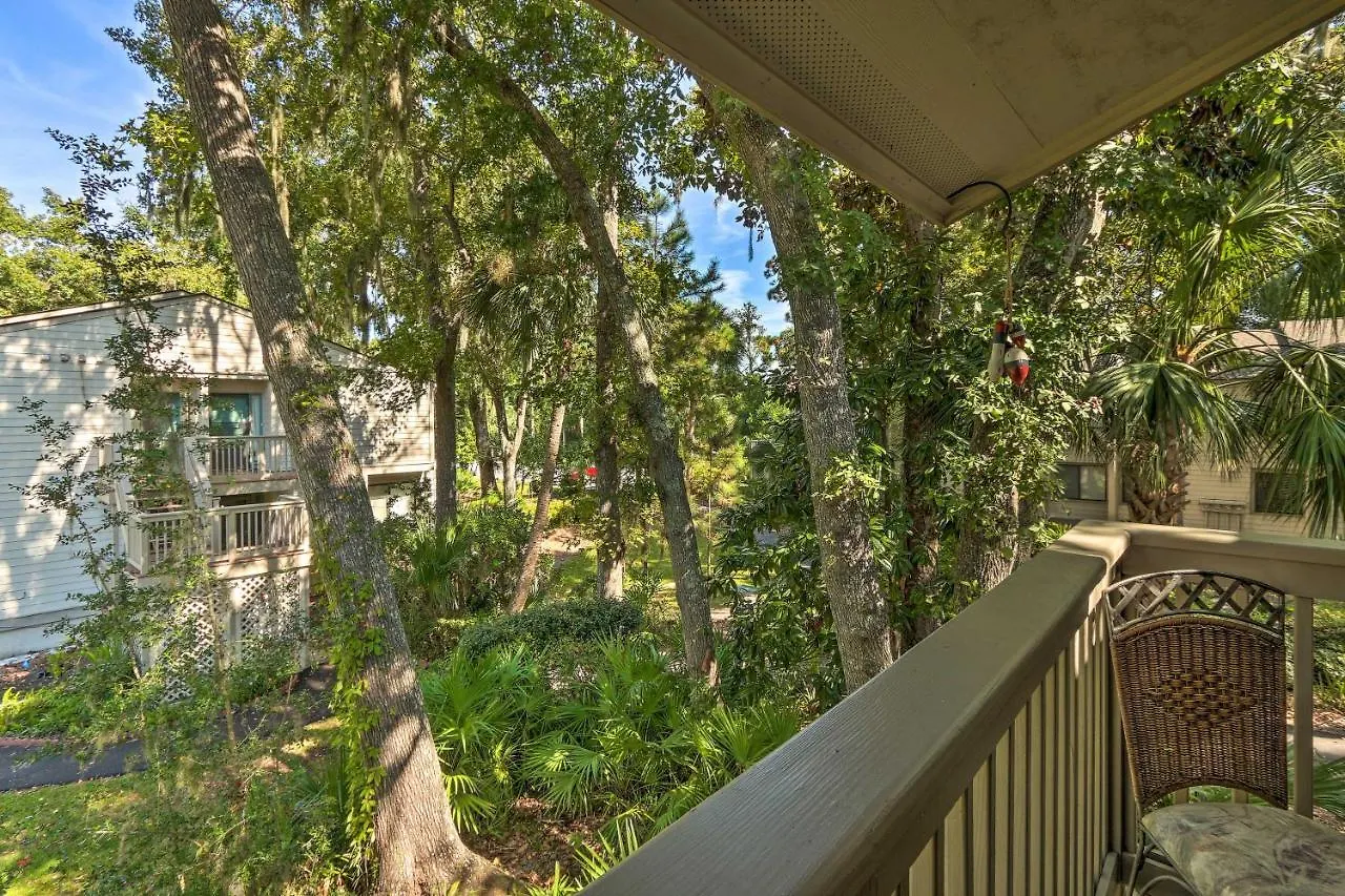 Apartment Hilton Head Tropical Walk To Coligny Beach! *