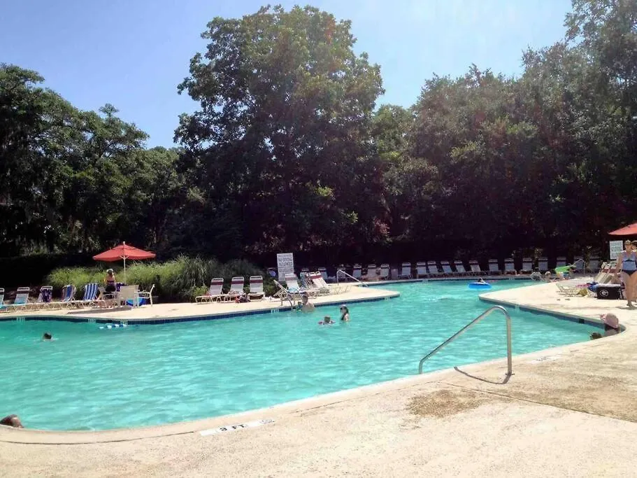 Сasa de vacaciones In The Heart Of Harbour Town 2br 2ba Pool Access Close To