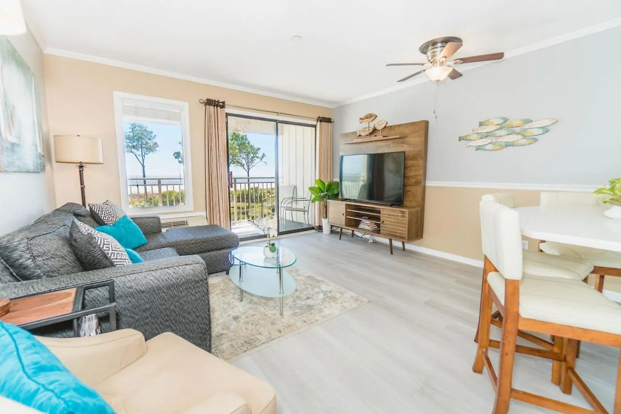 Apartament Stunning Views!!-oceanfront Villa-heated Pool-private Balcony-tiki Bar-walk To Coligny Plaza Hilton Head Island