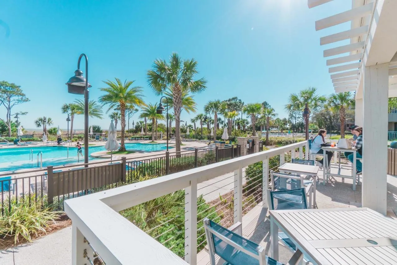 Stunning Views!!-oceanfront Villa-heated Pool-private Balcony-tiki Bar-walk To Coligny Plaza Hilton Head Island