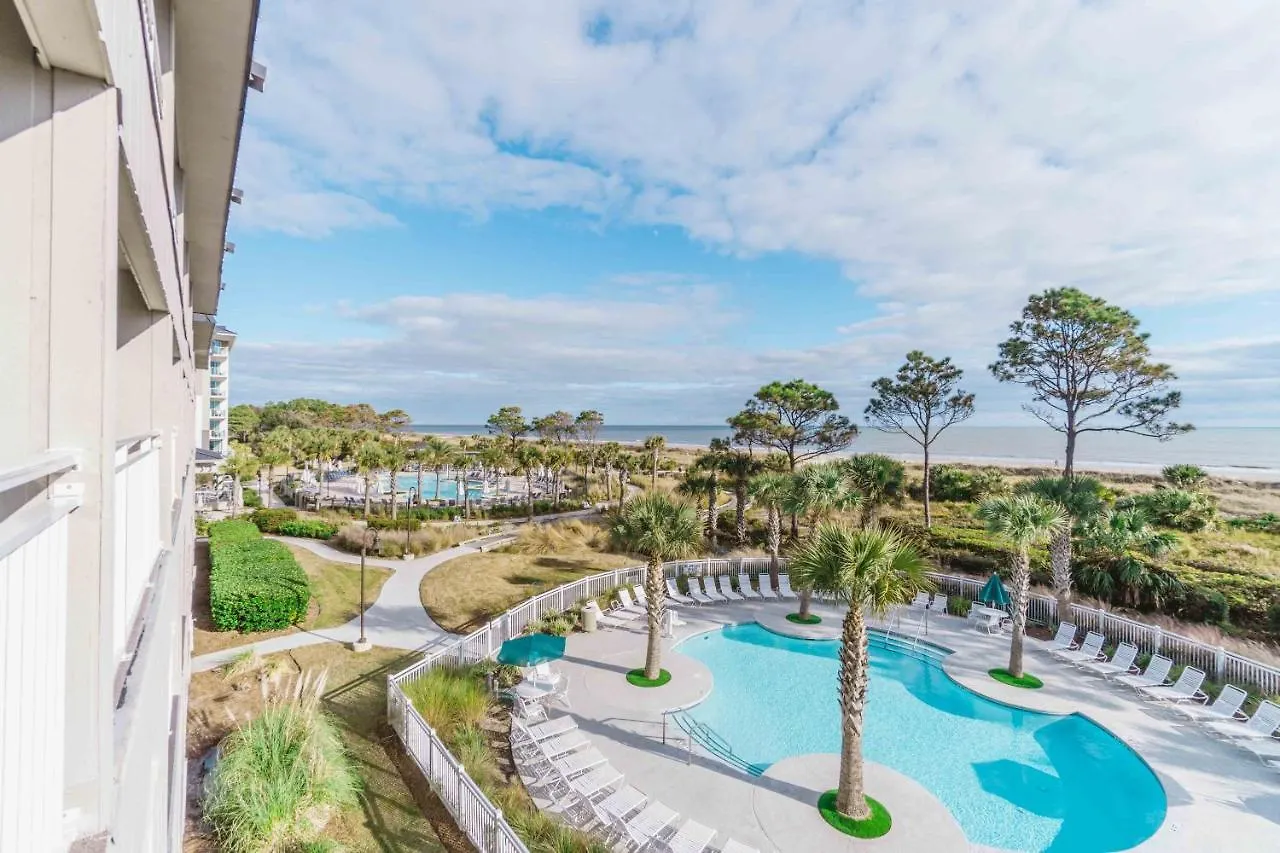 Apartament Stunning Views!!-oceanfront Villa-heated Pool-private Balcony-tiki Bar-walk To Coligny Plaza