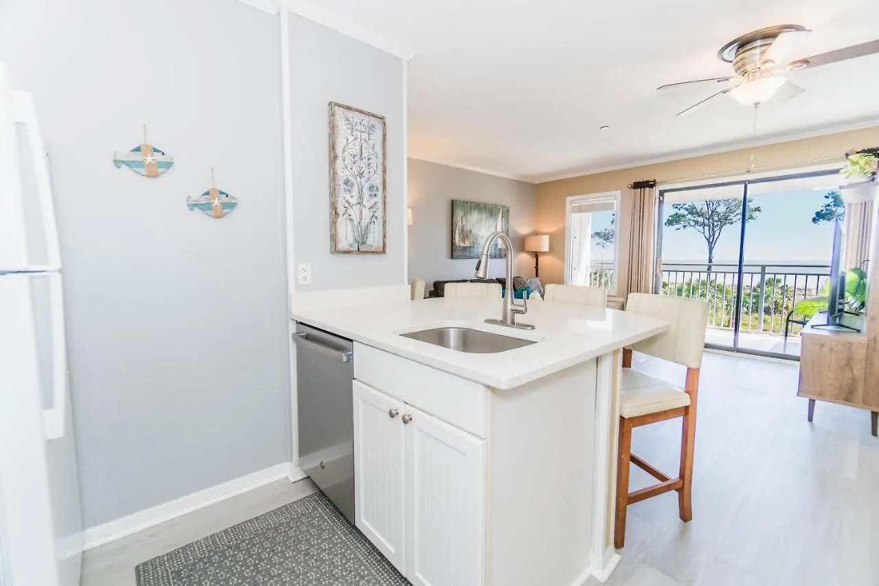 Stunning Views!!-oceanfront Villa-heated Pool-private Balcony-tiki Bar-walk To Coligny Plaza Apartament Hilton Head Island