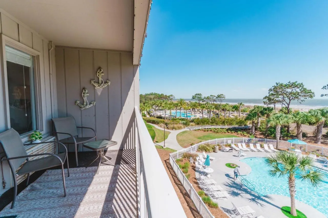 Apartment Stunning Views!!-oceanfront Villa-heated Pool-private Balcony-tiki Bar-walk To Coligny Plaza