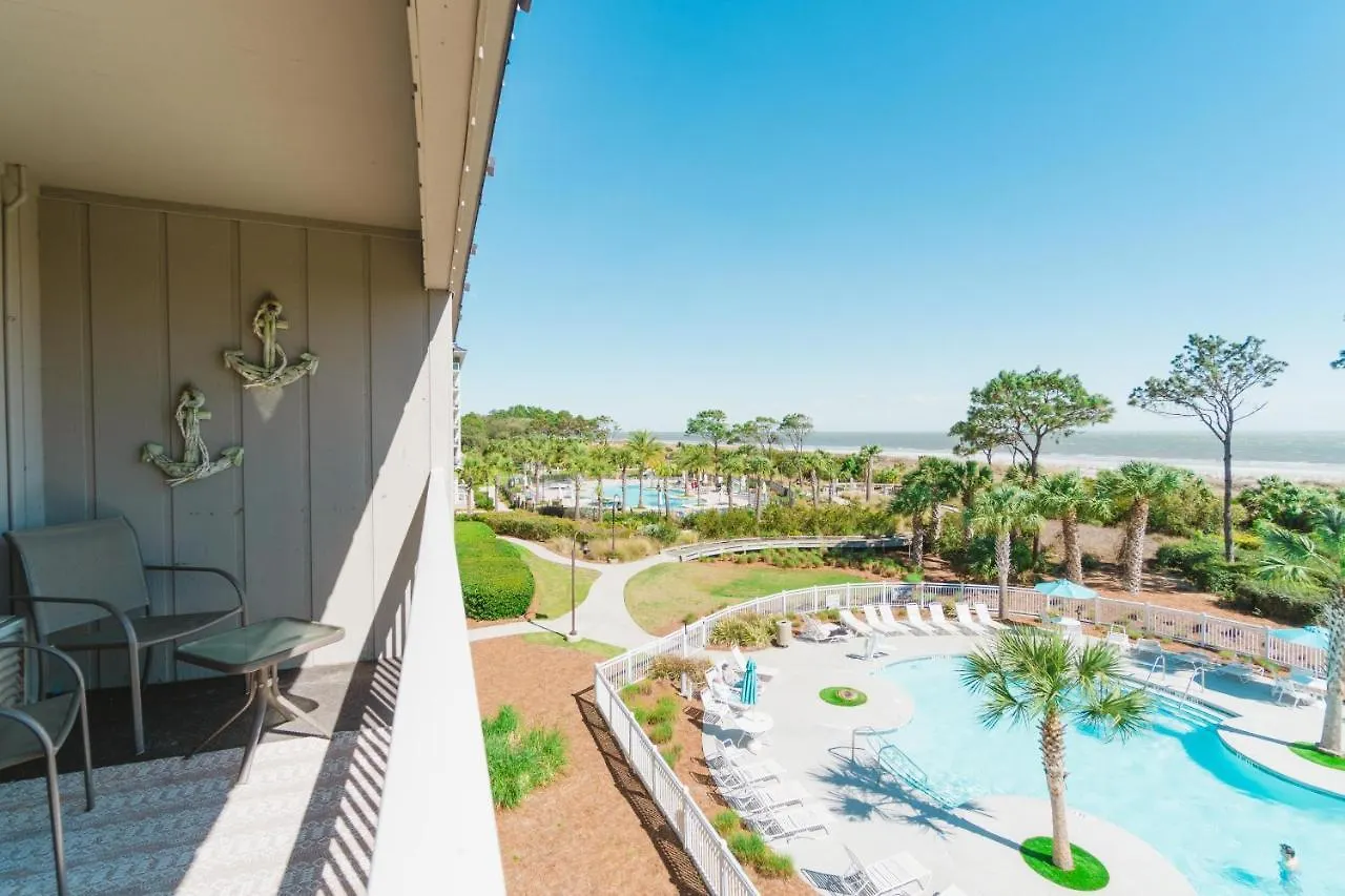 Stunning Views!!-oceanfront Villa-heated Pool-private Balcony-tiki Bar-walk To Coligny Plaza Apartament