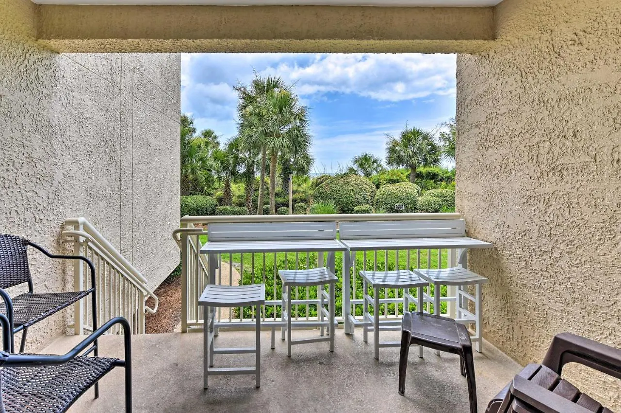 Palmetto Dunes With Views Steps To Beach! 빌라