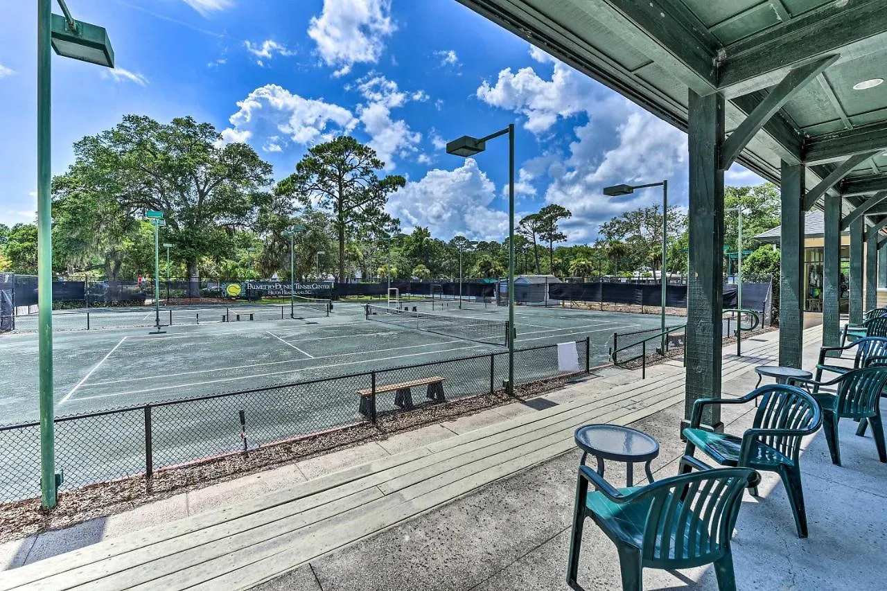 Palmetto Dunes With Views Steps To Beach! *