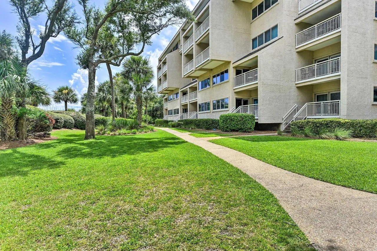 Palmetto Dunes With Views Steps To Beach! 빌라