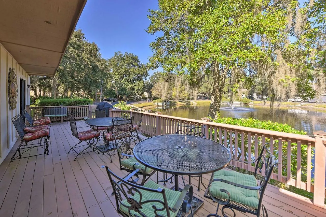 Palmetto Dunes With Deck And Lagoon Views! Hilton Head Island