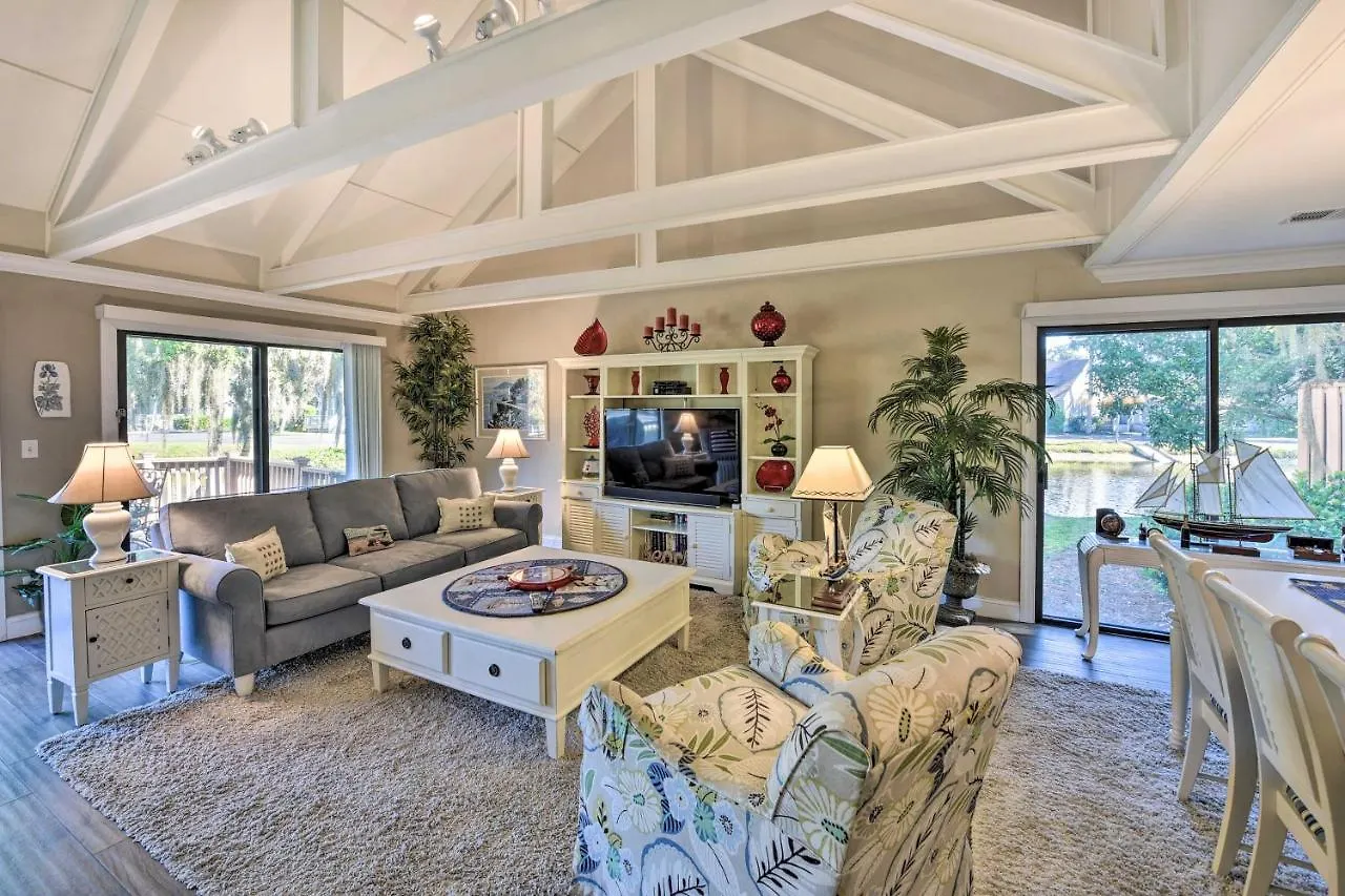 Palmetto Dunes With Deck And Lagoon Views! Hilton Head Island