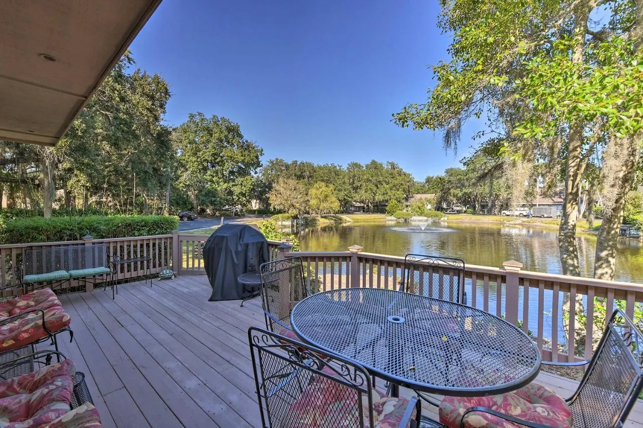 Palmetto Dunes With Deck And Lagoon Views! * Hilton Head Island