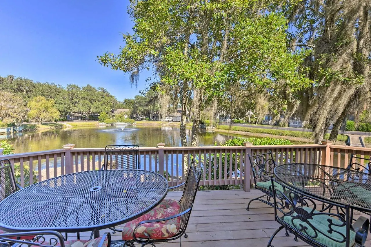 Palmetto Dunes With Deck And Lagoon Views! * Hilton Head Island