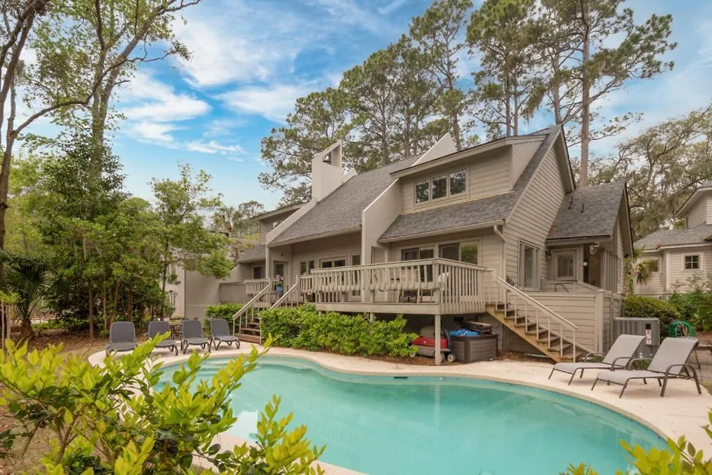 18 Stoney Creek On The Golf Course Private Pool Spacious Sleeps 10 Sea Pines *