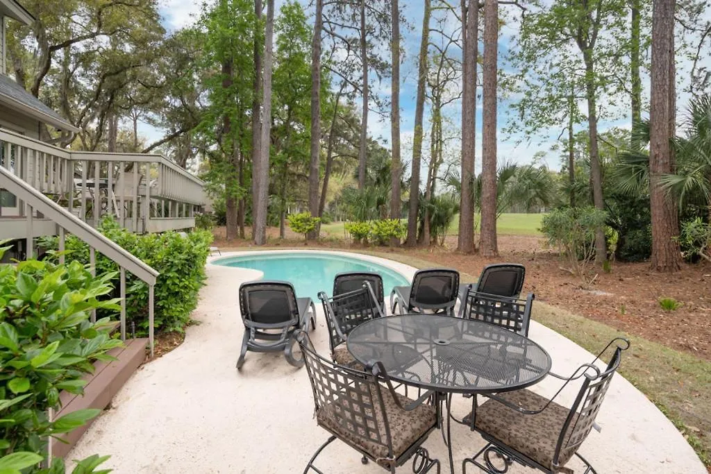 18 Stoney Creek On The Golf Course Private Pool Spacious Sleeps 10 Sea Pines *