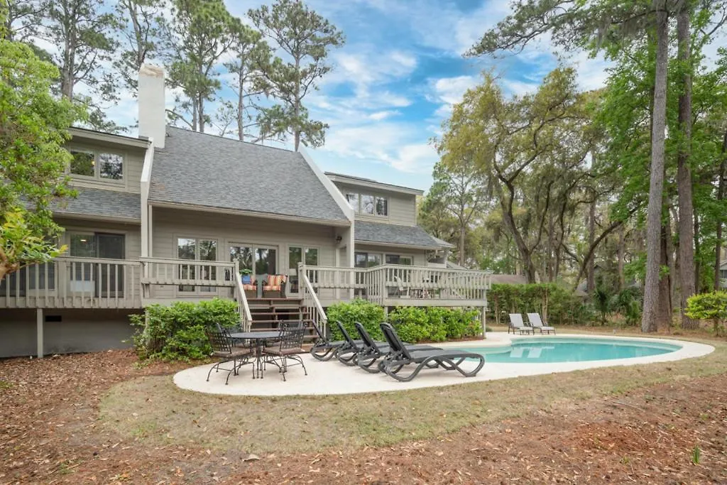 18 Stoney Creek On The Golf Course Private Pool Spacious Sleeps 10 Sea Pines Holiday home *