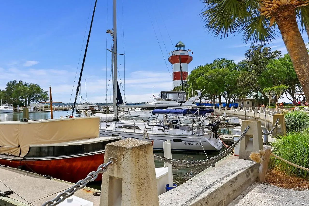 New Listing 2373 Racquet Club Gorgeous Golf Course View Steps From Harbourtown Sea Pines