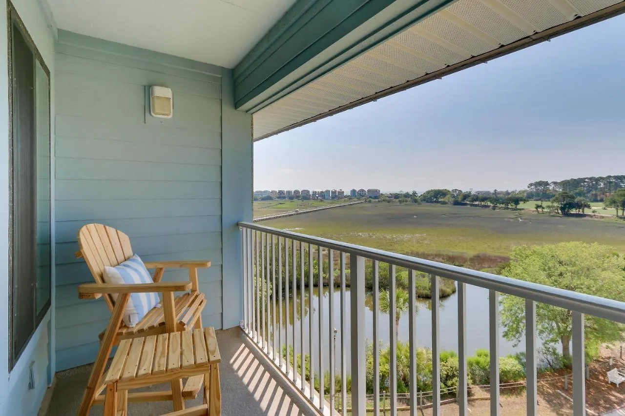 Hilton Head With Golf Views Walk To Beach! Apartment Hilton Head Island