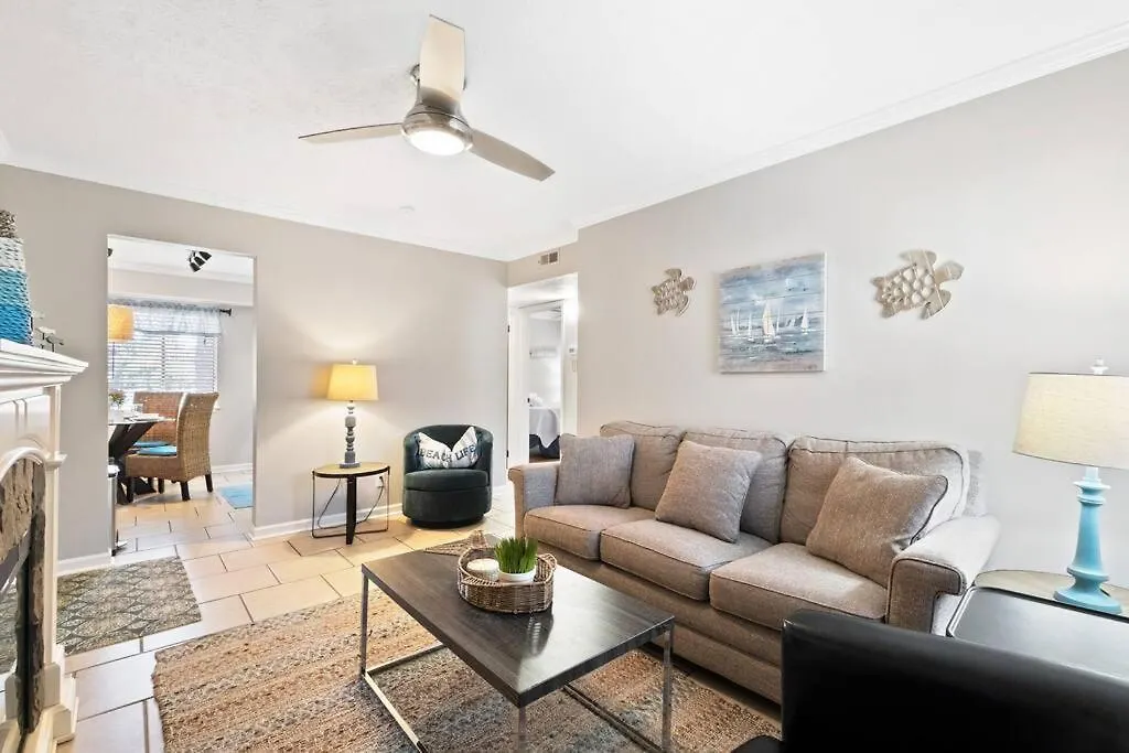 5 Min Walk To Beach- 2br1ba In The Dunes Apartmán