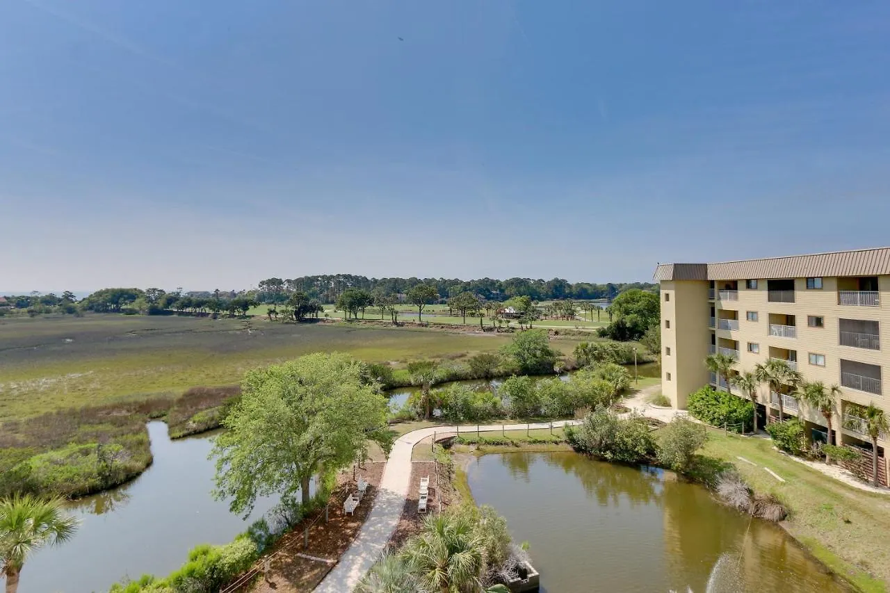 Hilton Head With Golf Views Walk To Beach! Apartment *