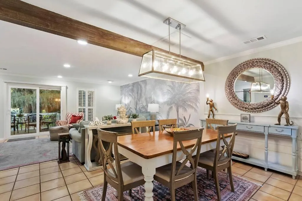 Updated Luxury Pd Villa: Golf View, Steps To Pool/beach/pickleball! Apartment *
