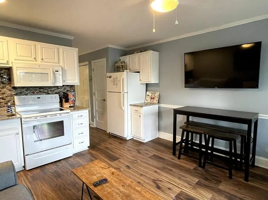 Apartment Crashin' Waves-oceanview Bikes And King Bed Hilton Head Island