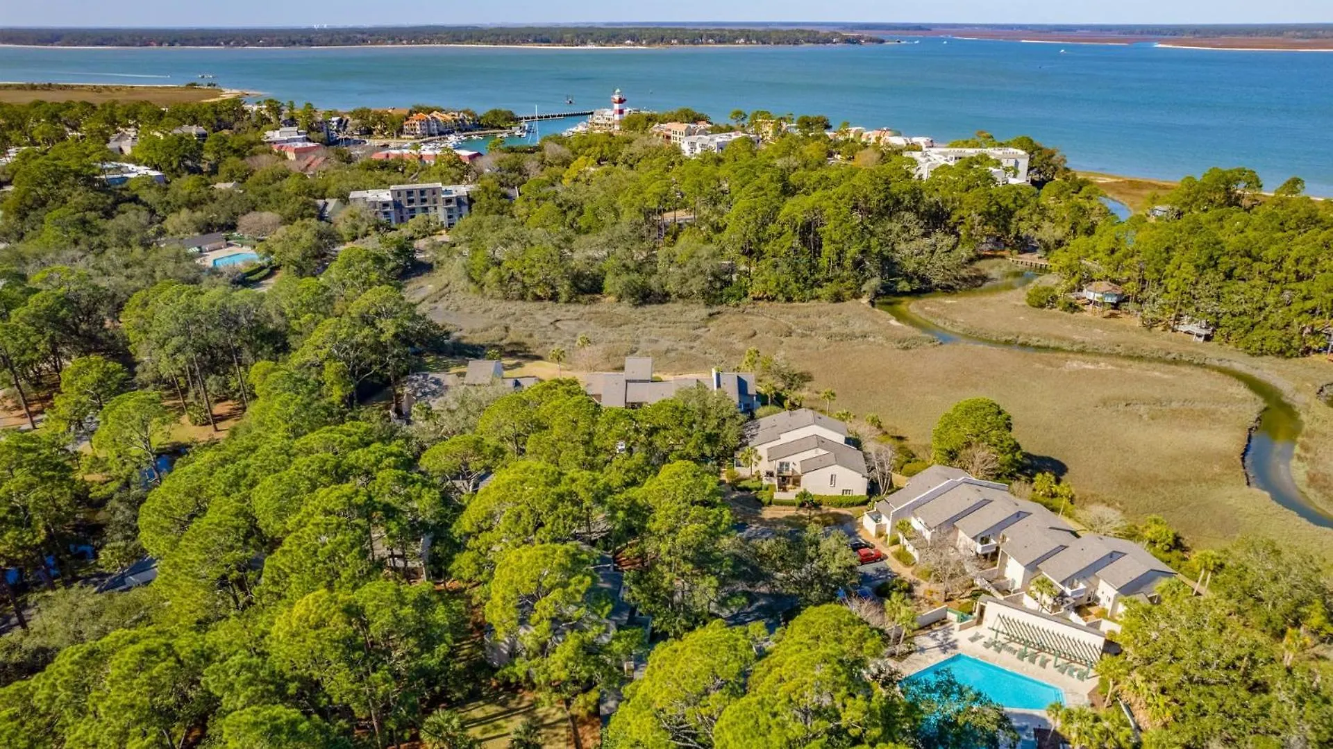 Loft, Bikes, Golf, Harbourtown Villa Hilton Head Island