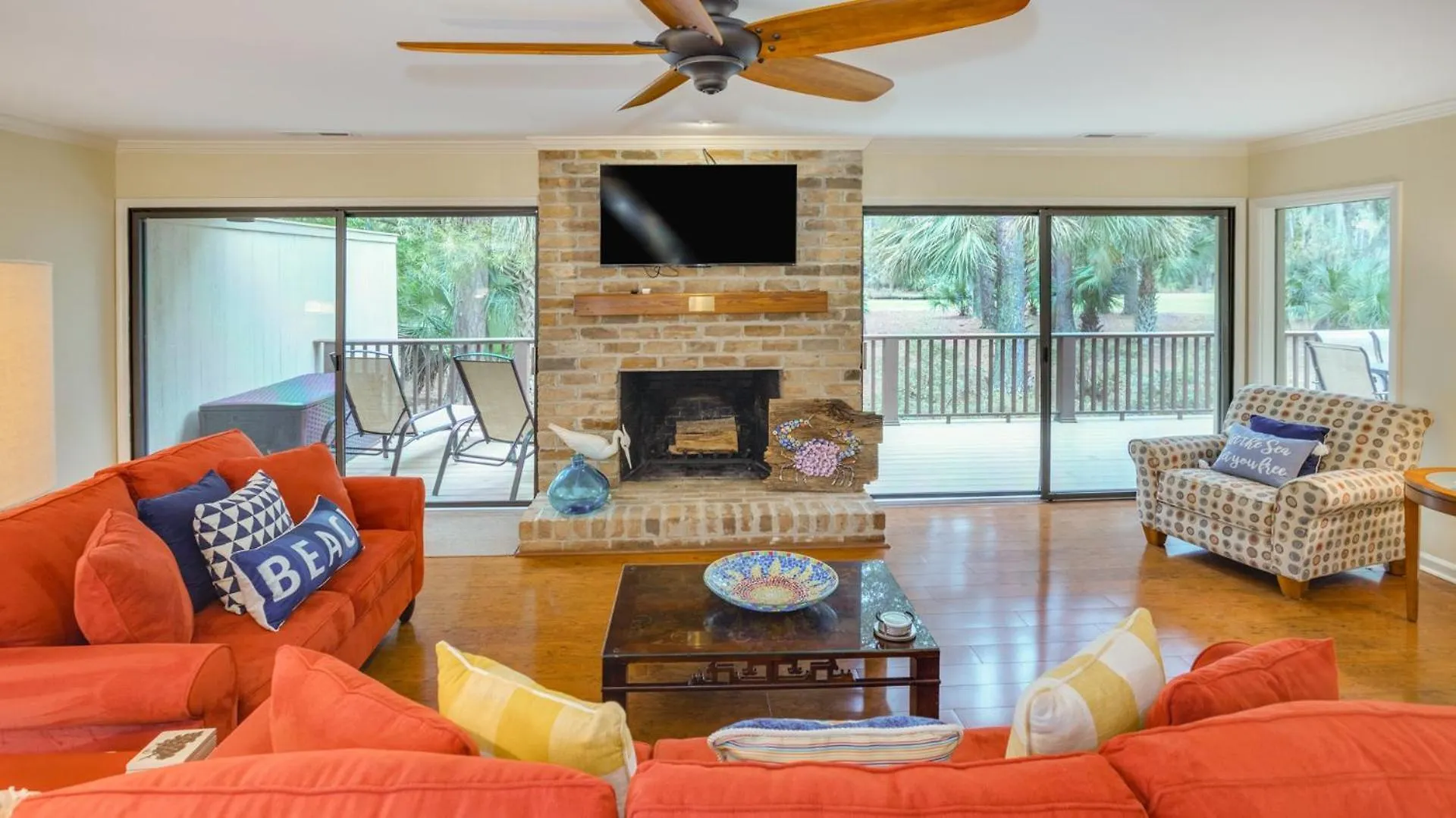 Holiday home Golf Views, Private Deck, Smart Tvs *
