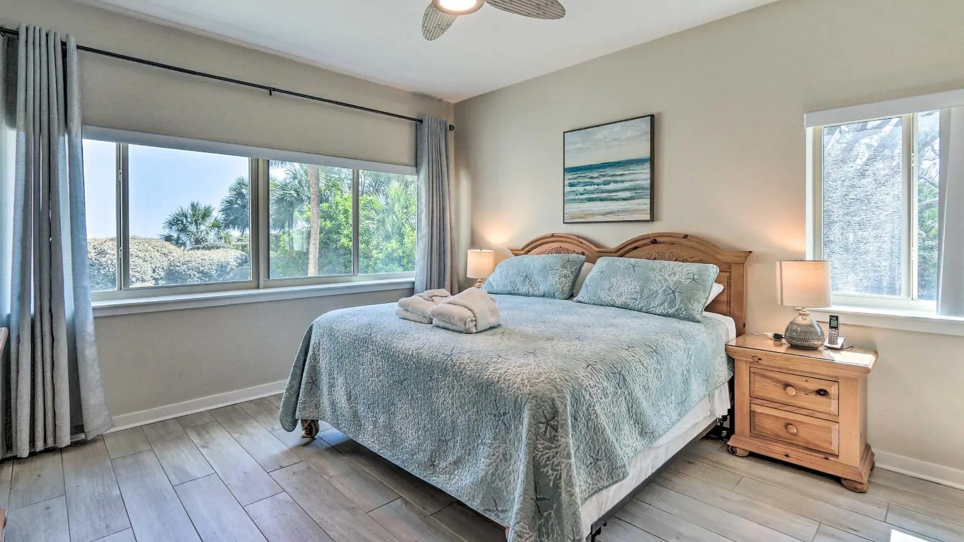 Palmetto Dunes With Views Steps To Beach! 빌라