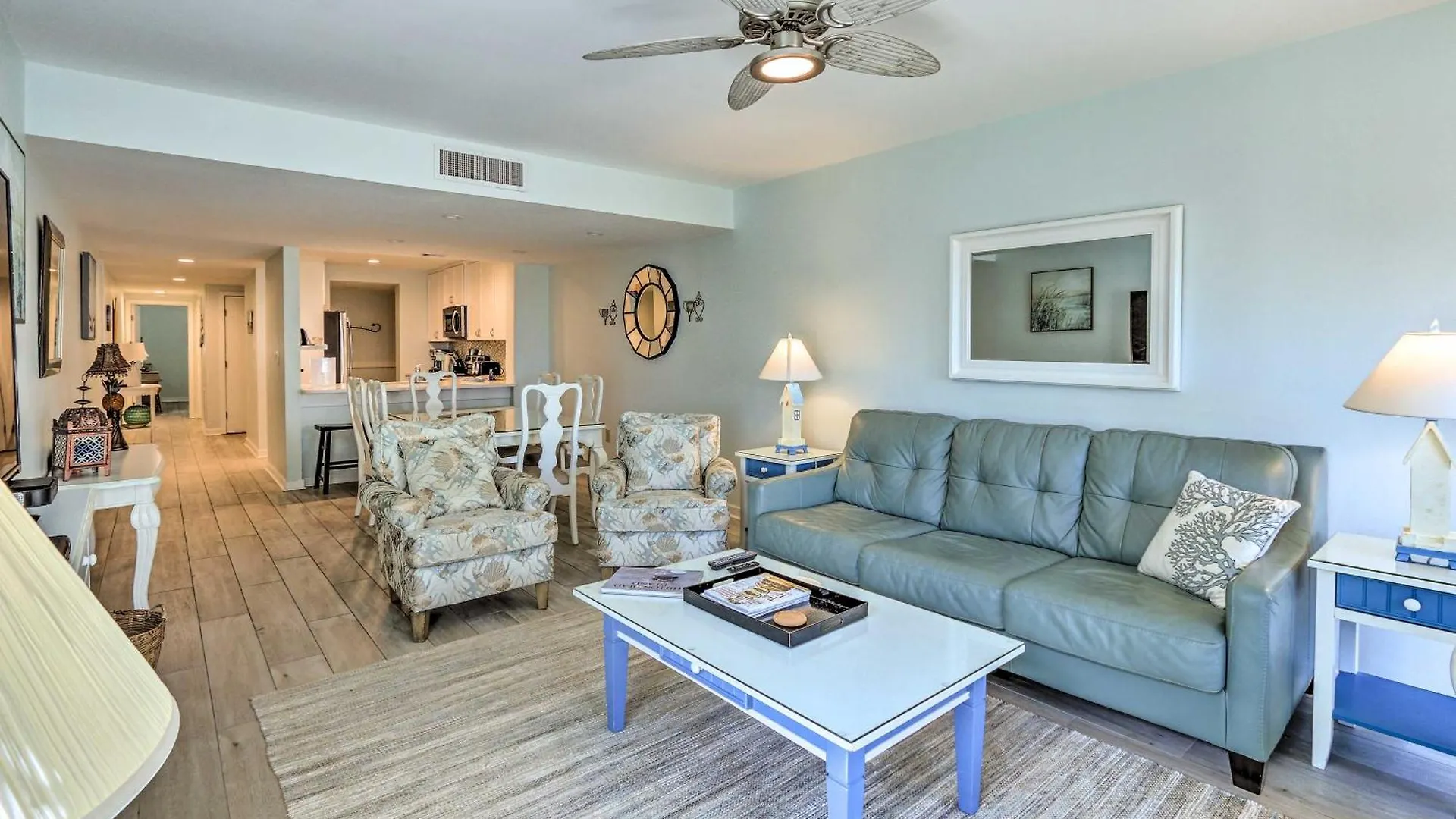 빌라 Palmetto Dunes With Views Steps To Beach!