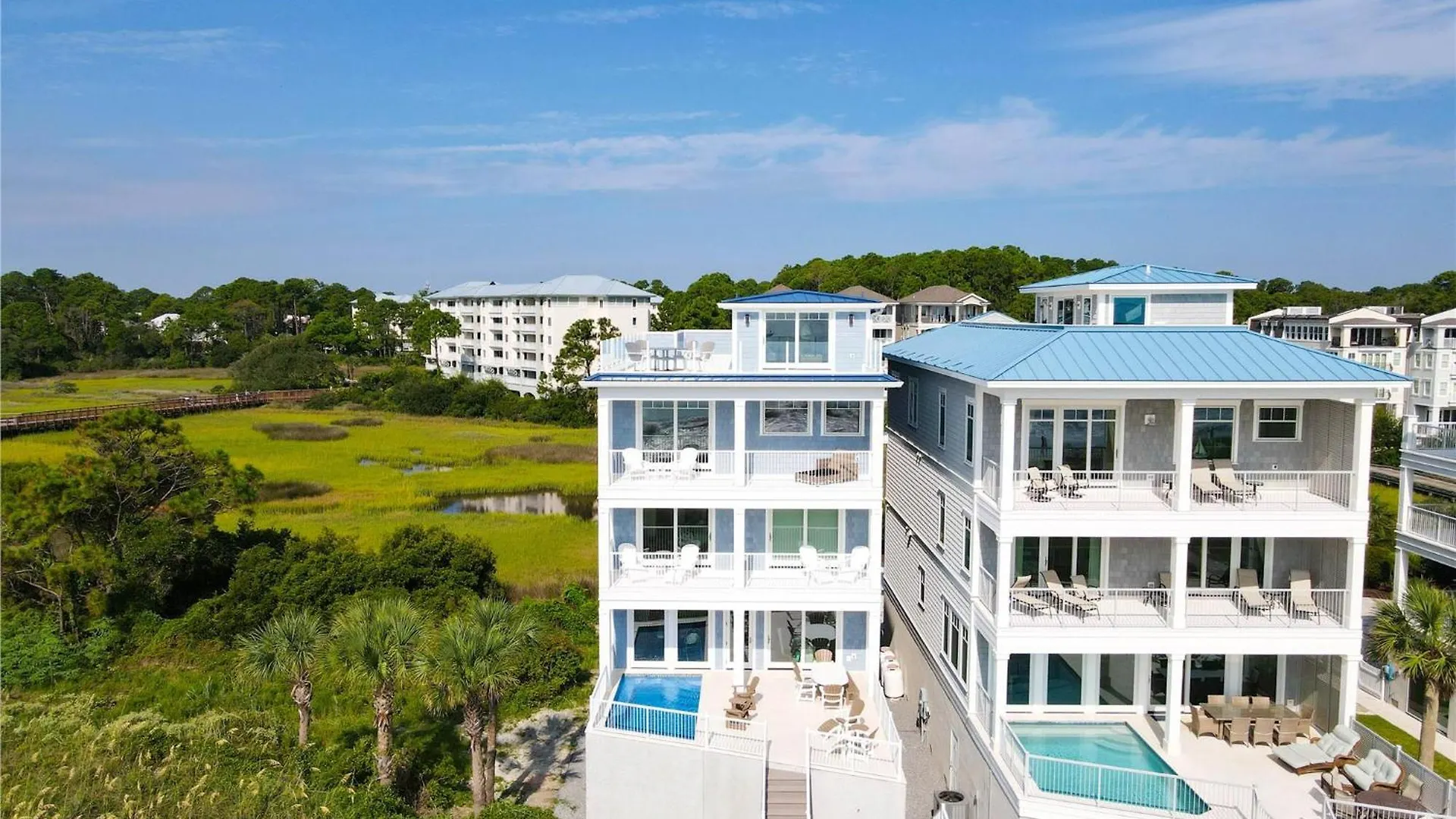 8 Terra Bella Trace- Oceanfront, 6 Primary Rooms, Pool, Roof Top, Free Activities Included